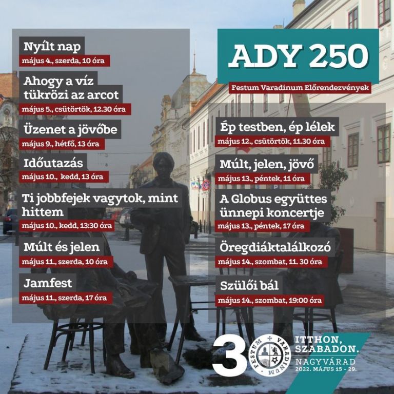 Ady 250 programok